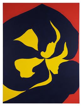 Indigo Close - Jack Youngerman