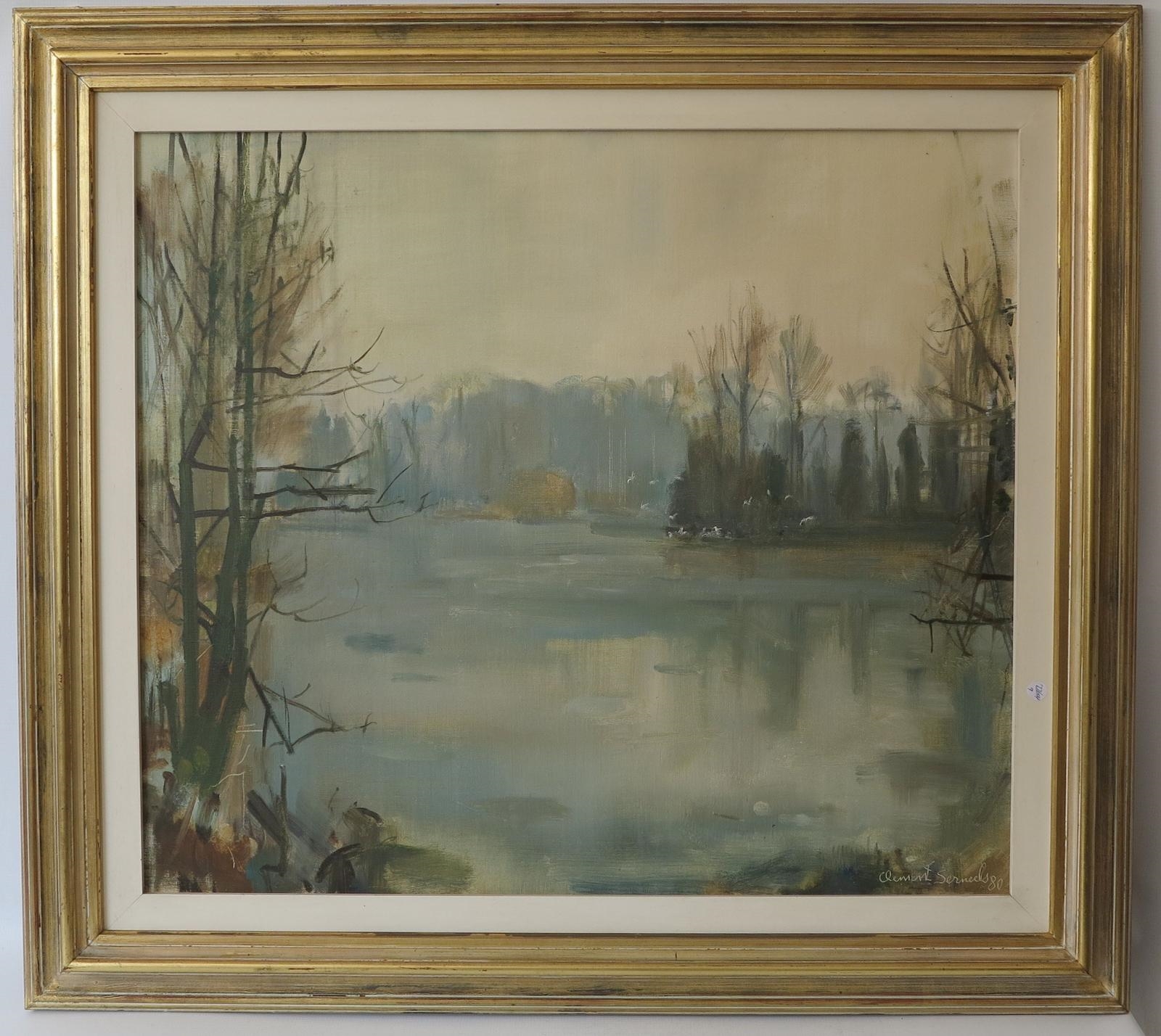 Artwork by Clement Serneels, Untitled, Made of OIL ON CANVAS