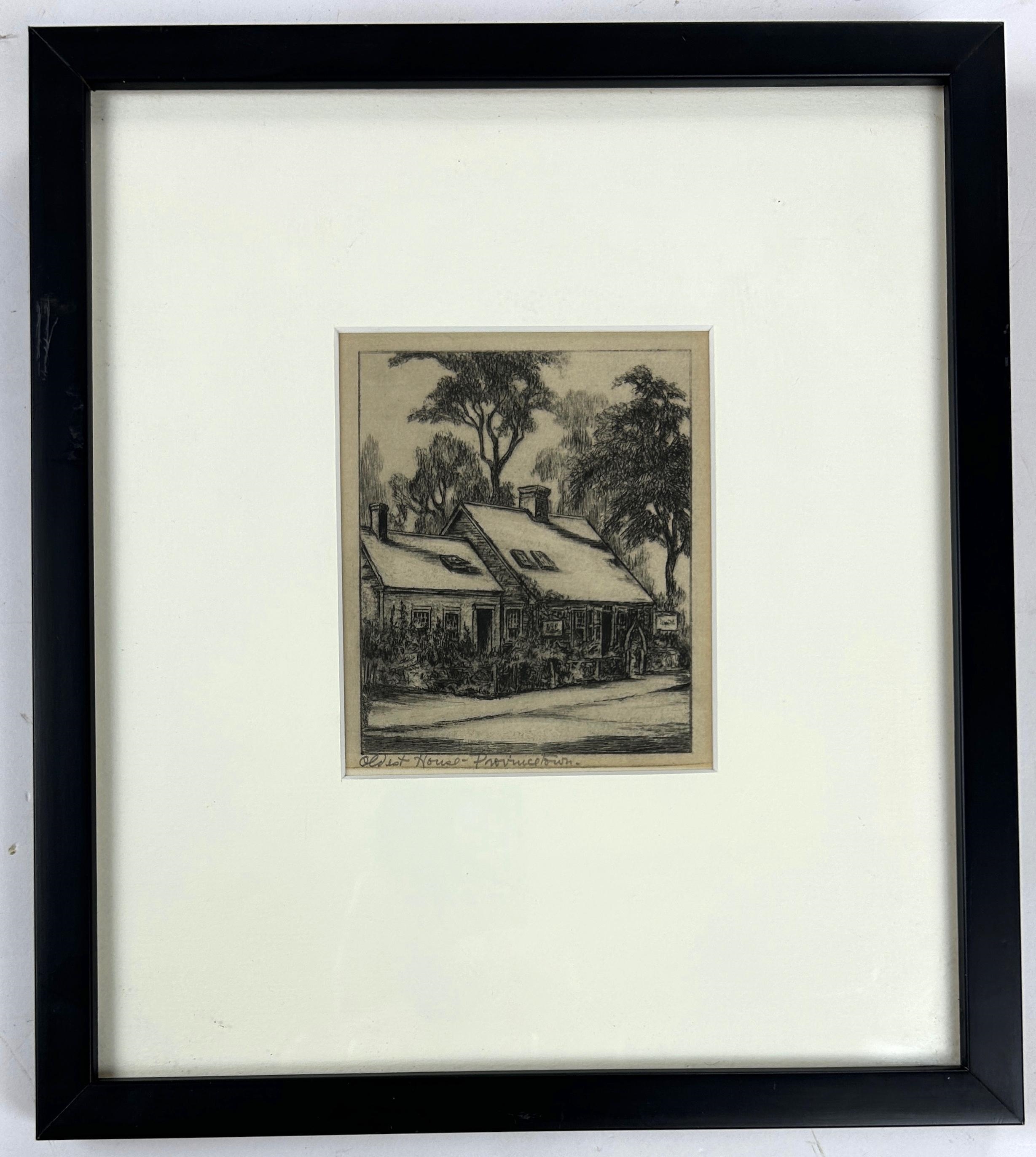 Provincetown School, 20th Century Oldest House Provincetown (Early 20