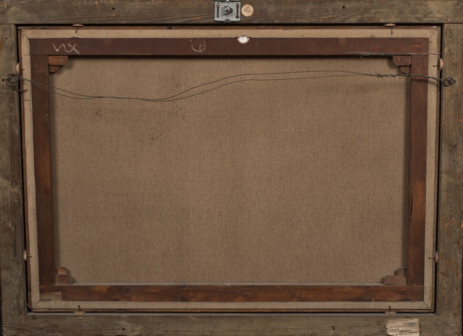 Artwork by Lusignano de Cuppis, VIEW OF SAN NICOLO, SARDINIA, Made of OIL PAINTING