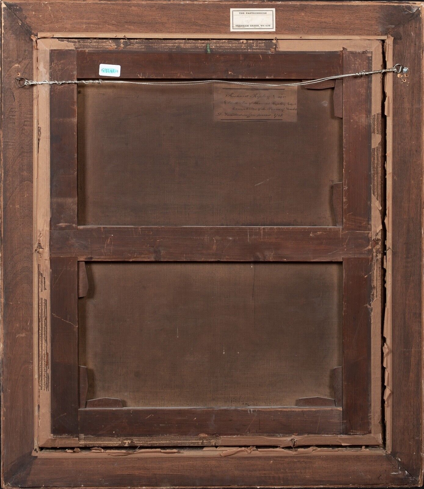 Artwork by Dominicus van der Smissen, PORTRAIT OF RICHARD RIPLEY, Made of oil on canvas