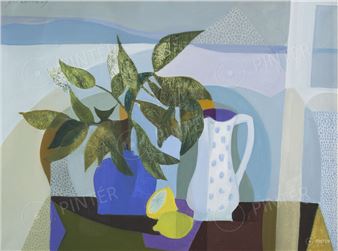 Still Life With Leaves - Ágnes Garabuczy