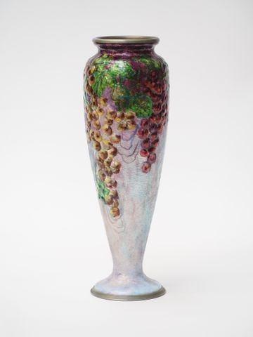 Jules Sarlandie Limoges Vase Émaillé