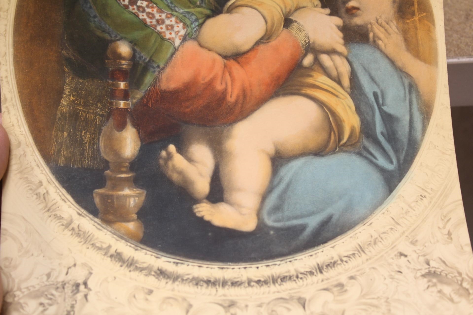 Raffaello Sanzio | Vintage Madonna and Child Print | MutualArt