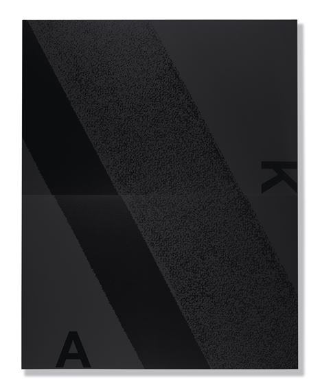 Black Dada (K/A) by Adam Pendleton, Executed in 2012