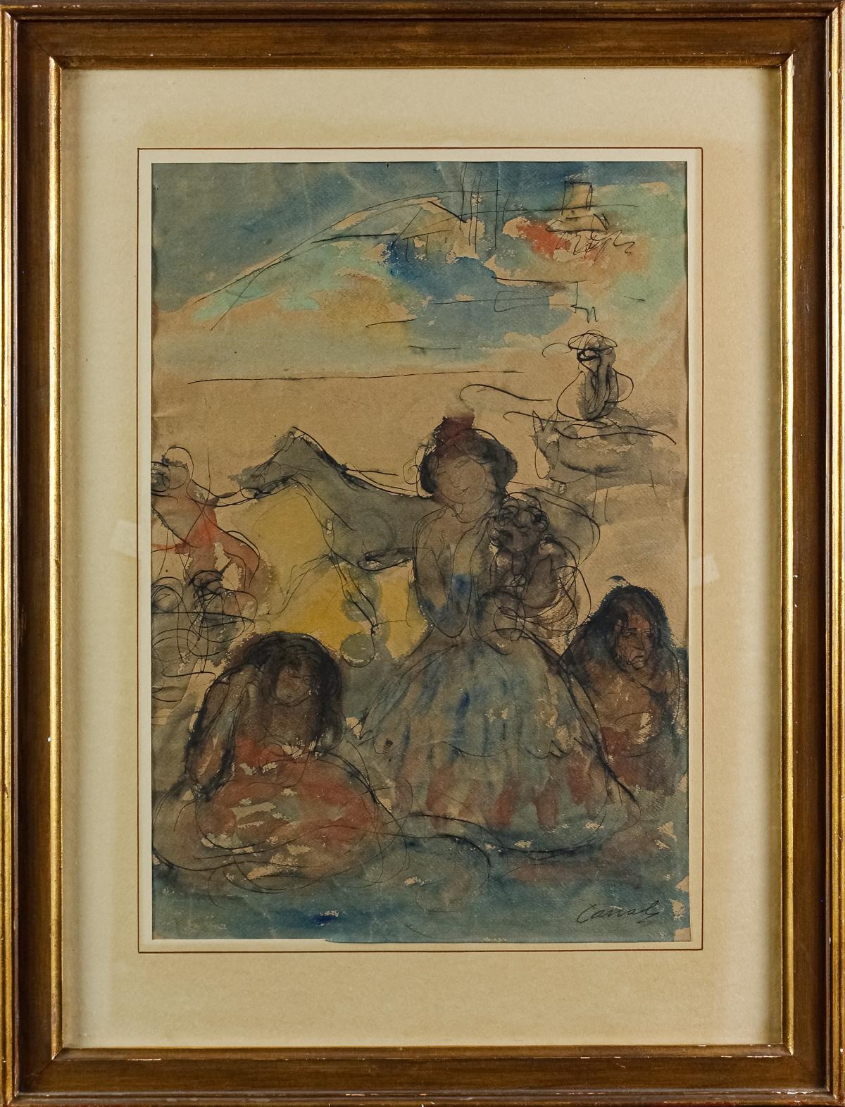 ricard-canals-y-llamb-tres-figuras-femeninas-en-el-campo-mutualart