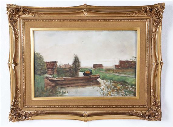 In de polder by Wilhelmus Hendrikus Petrus Johannes de Zwart