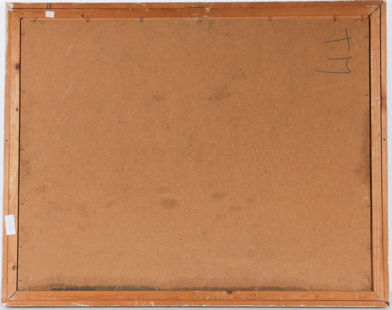 Artwork by Frans Ronda, Waterlandschap, Made of board