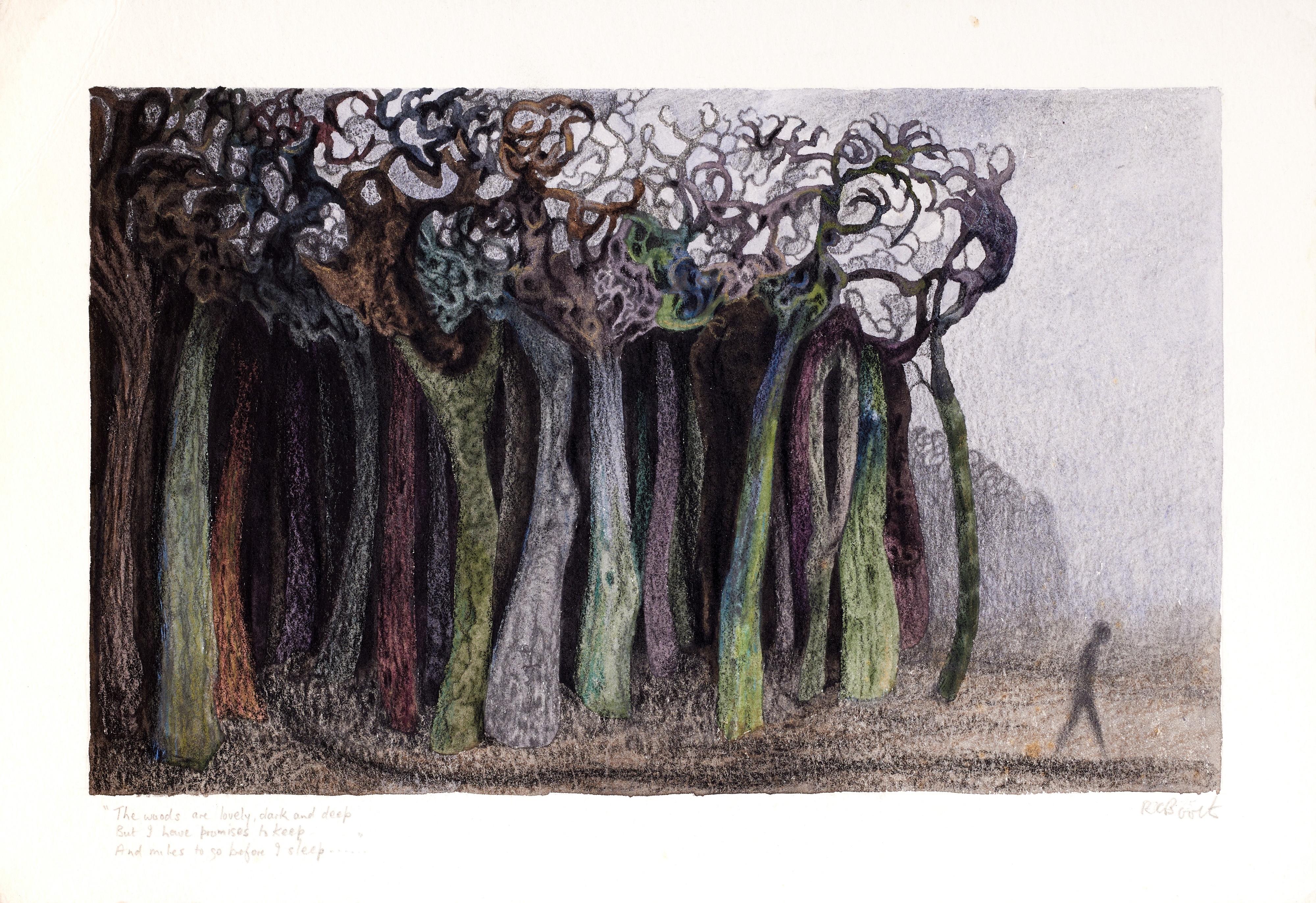 Raymond Booth | The Woods are Lovely Dark and Deep but I have Promised ...