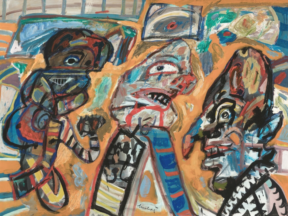 Lucebert | Those Jesters (1967) | MutualArt