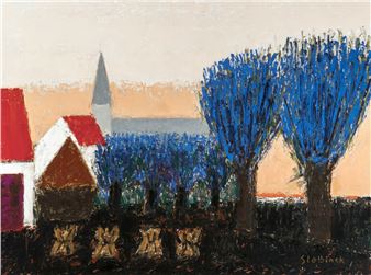 A View of Meetkerke (1991) - Rik Slabbinck