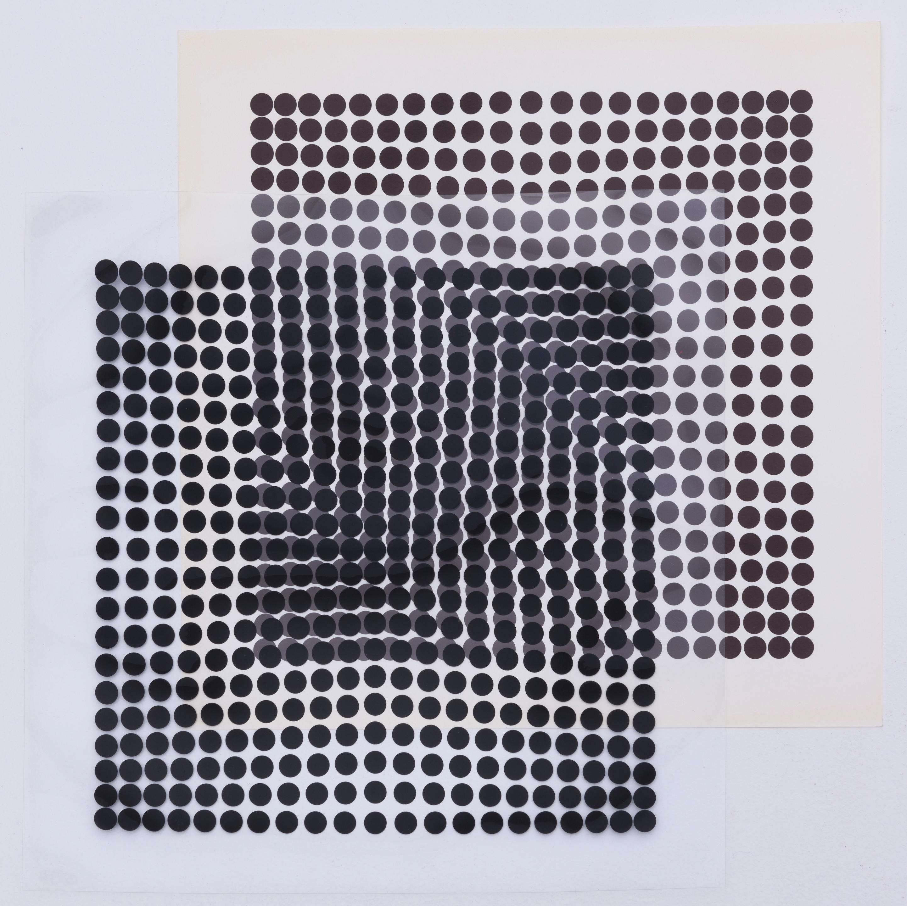 Oeuvres profondes cinétiques,	1973 by Victor Vasarely, 1973