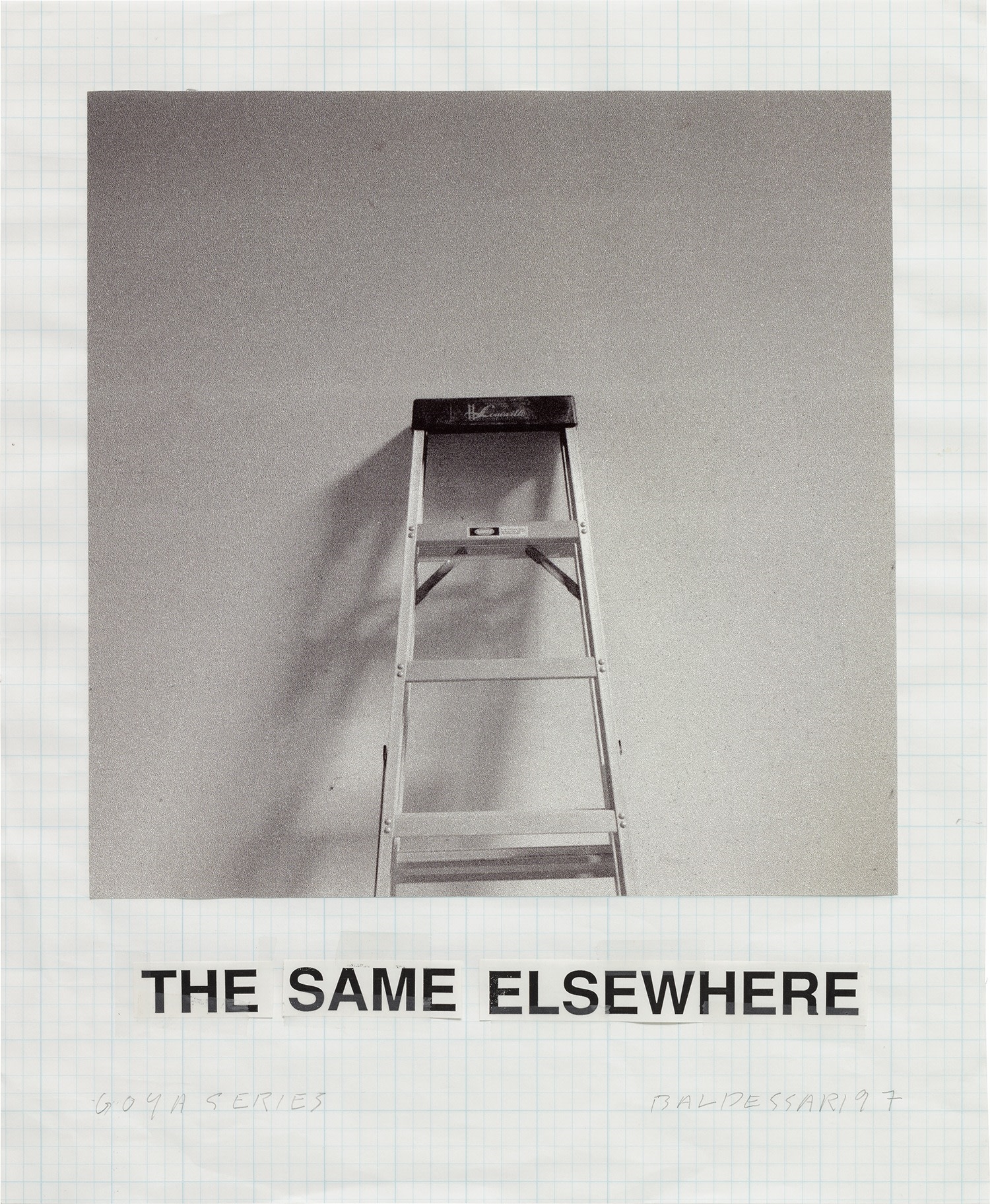 John Baldessari | Study for Goya Series: The Same Elsewhere (1997 ...