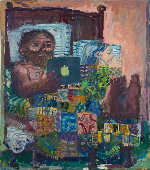 Staying in Bed by Todd Bienvenu, Painted in 2015