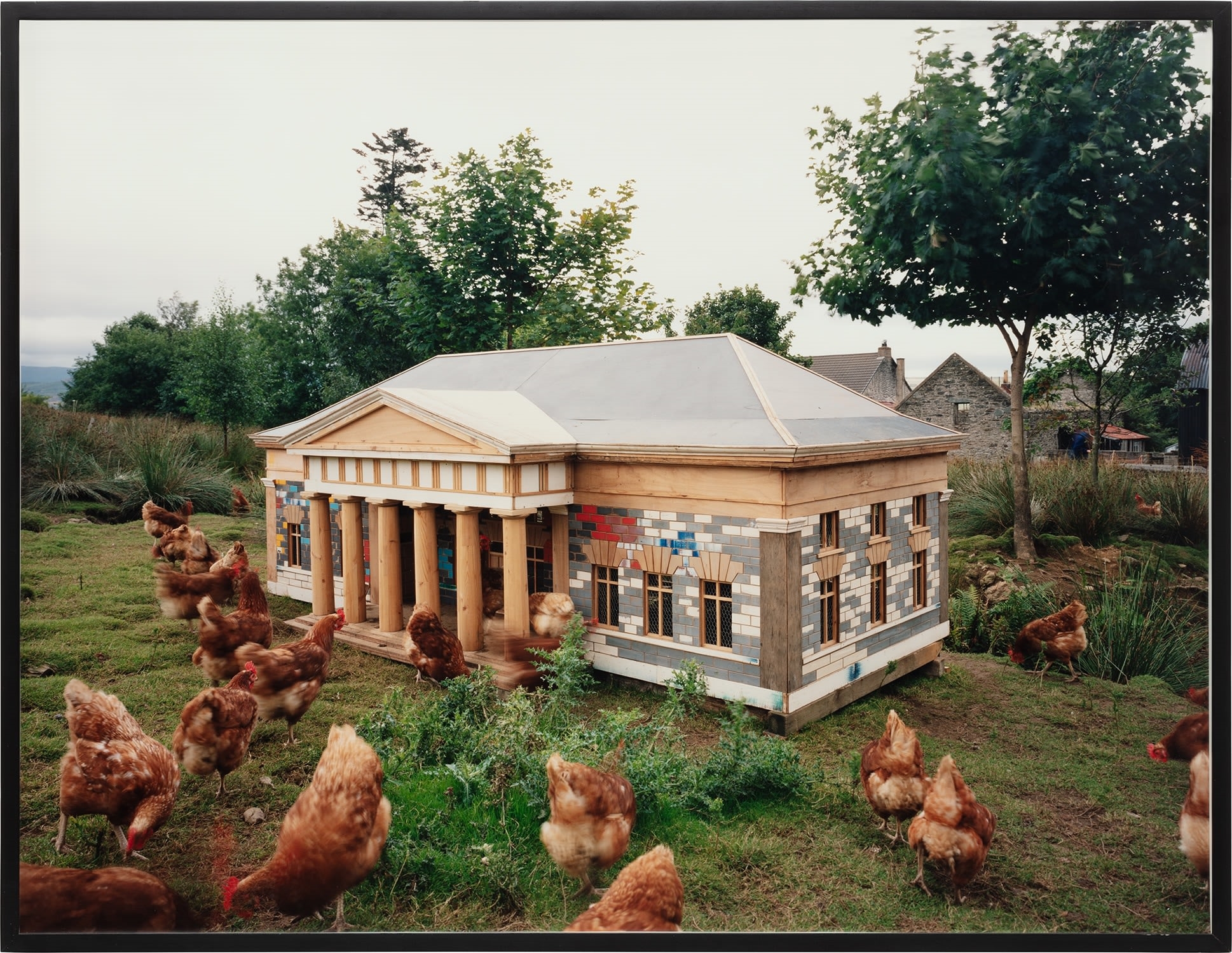 Artwork by Simon Starling, Burn, Made of chromogenic print, mounted to Sintra, in 2 parts
