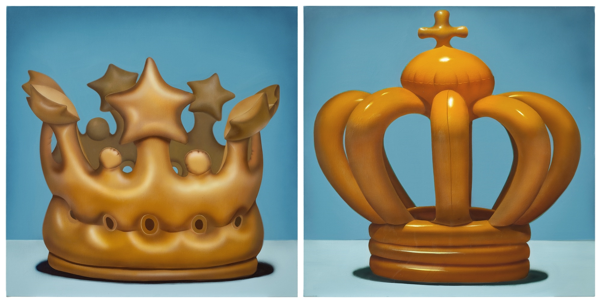 Pride and Prejudice (Diptych) by Sun Yitian, dated 2021