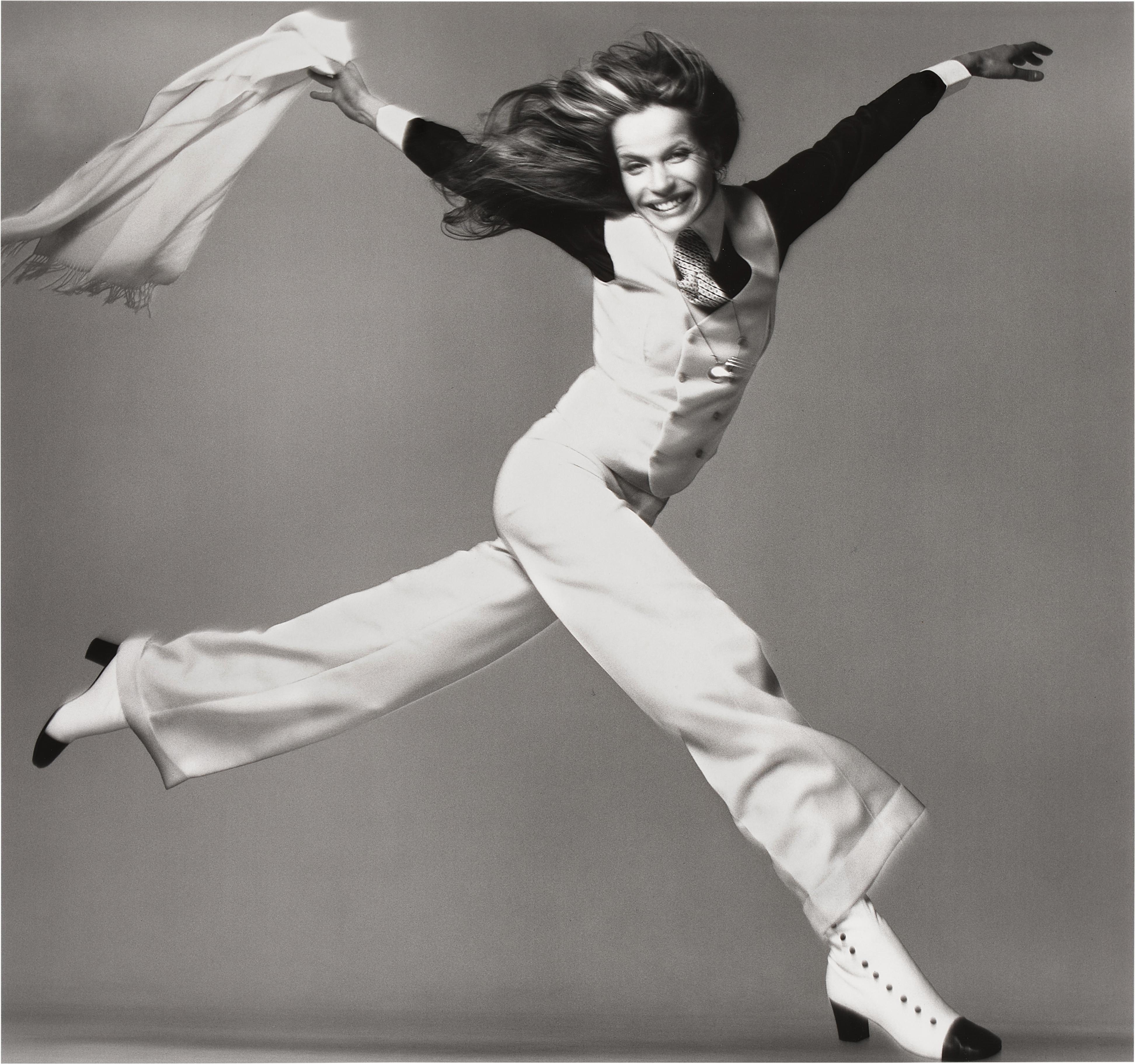 Veruschka, Suit by Anthony Arland, New York Studio by Richard Avedon, printed in 1981