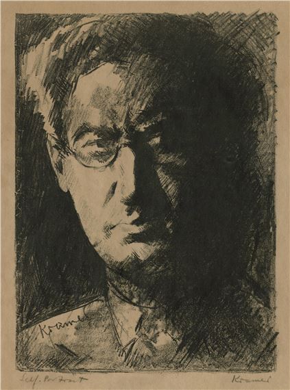 Self Portrait by Jacob Kramer, 1930