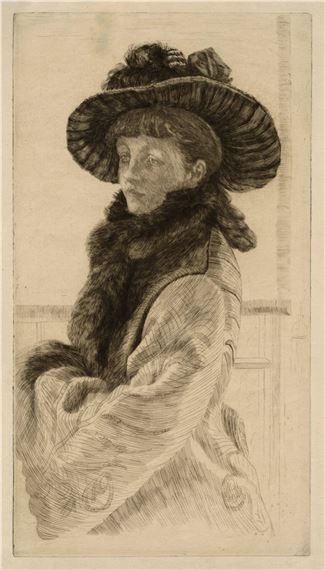 James Jacques Joseph Tissot | Mavourneen. (1877) | MutualArt