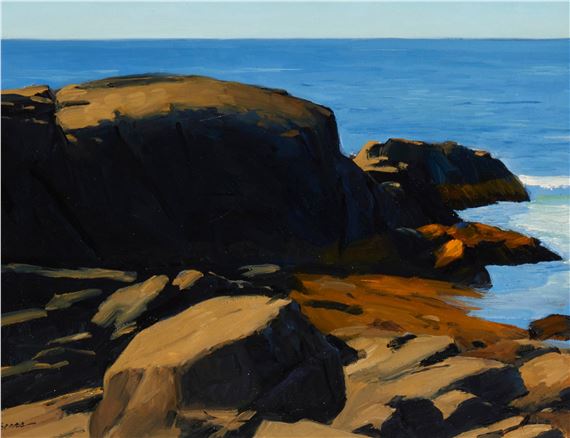 Rocky shore by Kevin Beers