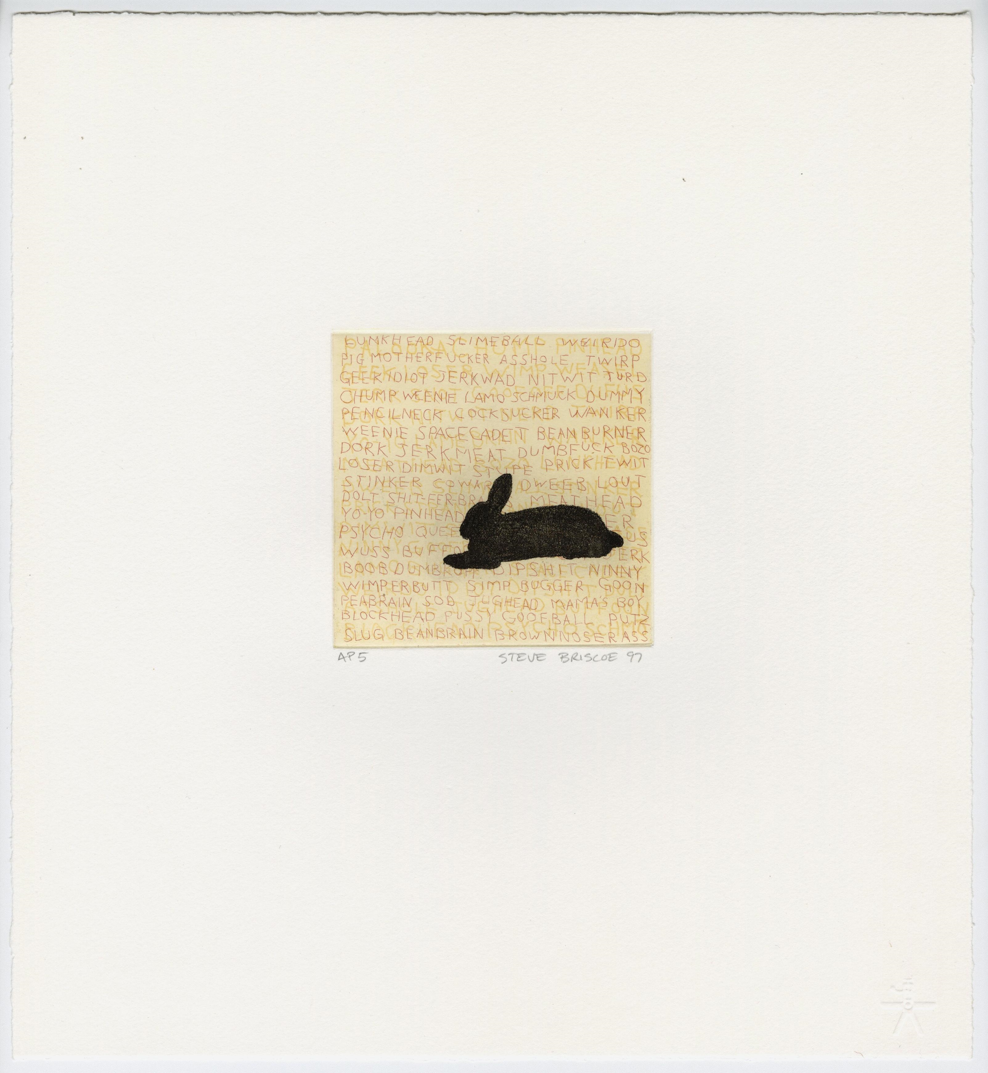 Steve Briscoe | Black Rabbit (1997) | MutualArt
