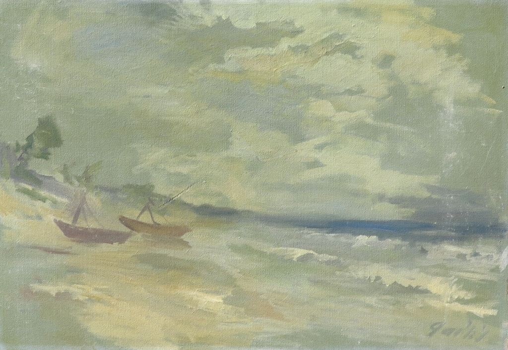 Jānis Gailis | Foggy sea | MutualArt