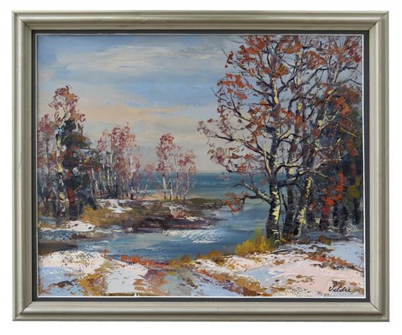 Spring in the sun 1988 by Harijs Veldre, 1988