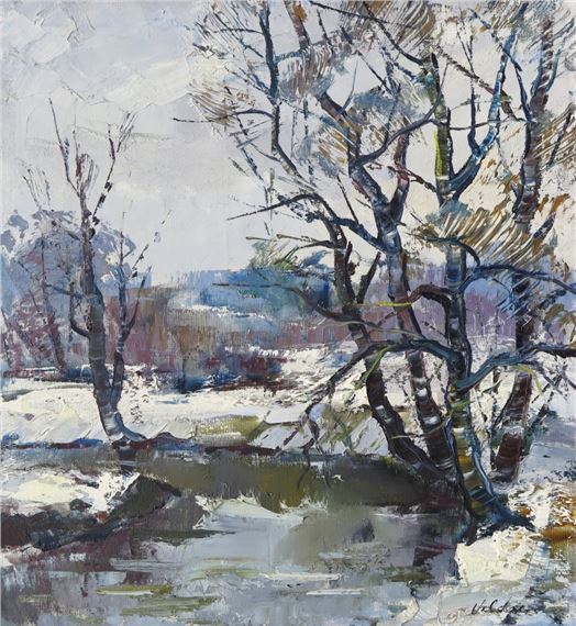 Snowmelt 1973 by Harijs Veldre, 1973
