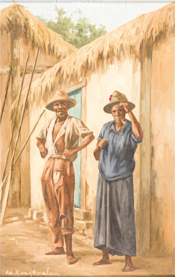 Camponeses by Adrian Henry van Emelen