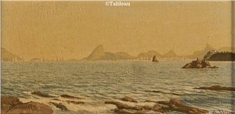 "Vista do Rio de Janeiro, tomada de Niterói" - Antonio Viccini