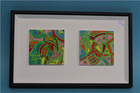 Derek English | Interloc, Abstract Untitled and Ballgames | MutualArt
