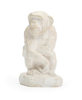 A seating monkey - Carl Vilhelm Nielsen