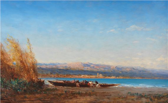 Sur les rives du Bosphore by Félix Ziem