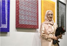 Najat Makki Presents Kaleidoscopic, Evocative Body of Work in New Solo Exhibition