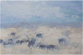 Contemporary artist Theodore Waddell offers exhibition of Western Art at Gerald Peters Gallery
