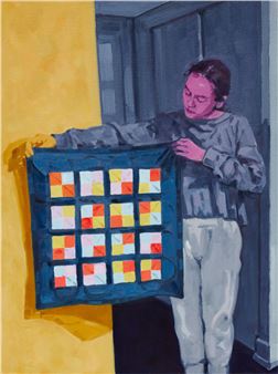 Purple Harlequin (Maggee's Quilt) - Kesang Nanglu