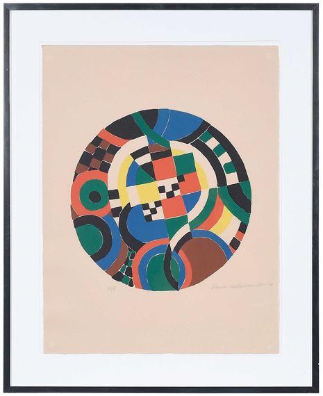 Sonia Delaunay、無題、海外版希少レゾネ、状態良好 Sonia Delaunay | Untitled (1962) | MutualArt