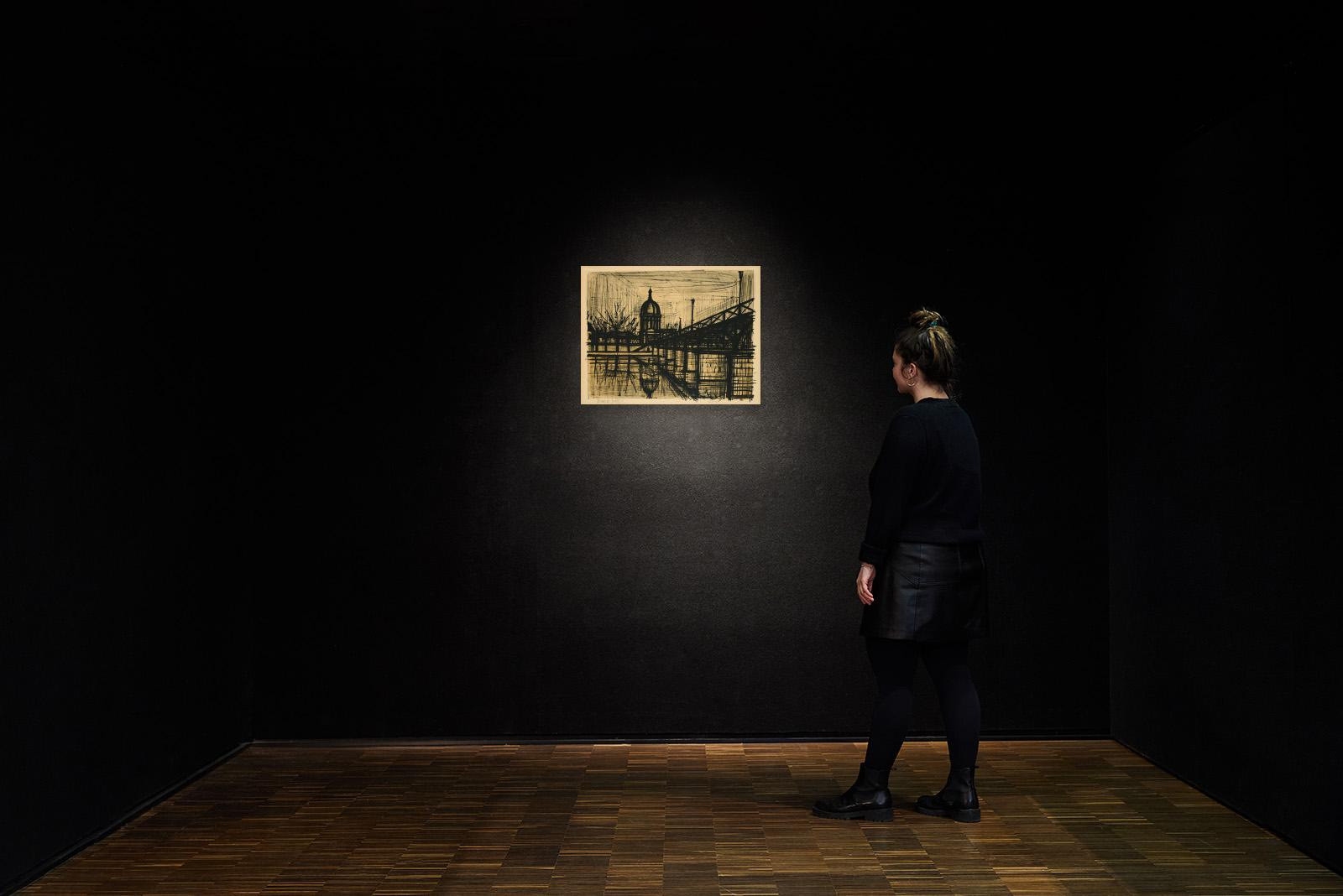 Bernard Buffet | Le Pont des Arts (From: Album Paris). (1962) | MutualArt