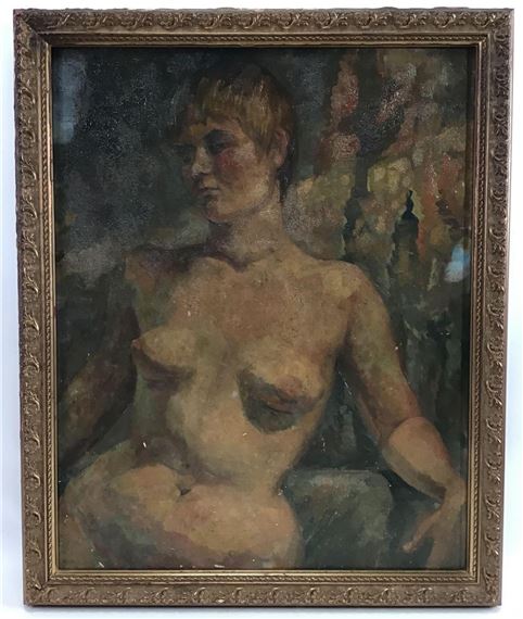Female nude by Edna Gass