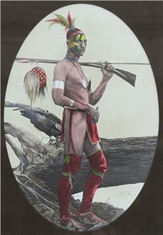 Untitled (Mohawk Tribe) - Lee Teter