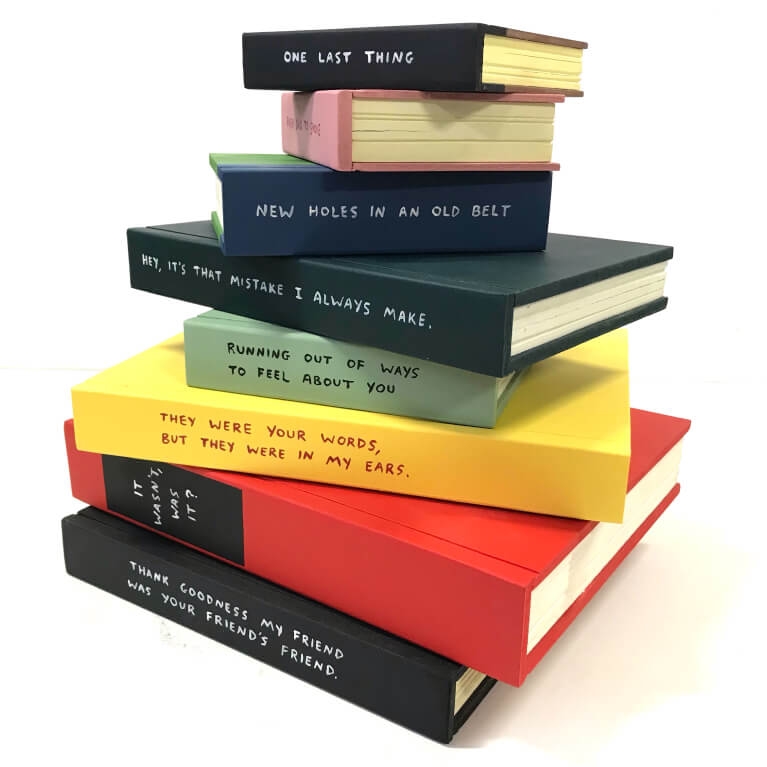 Artwork by Neil Farber, Michael Dumontier, One last thing, Made of Acrylic on MDF