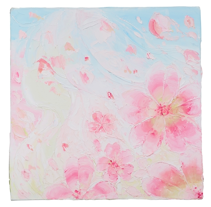 Artwork by Mifuu Oda, I Can Hear Your Voice, Made of acrylic on canvas