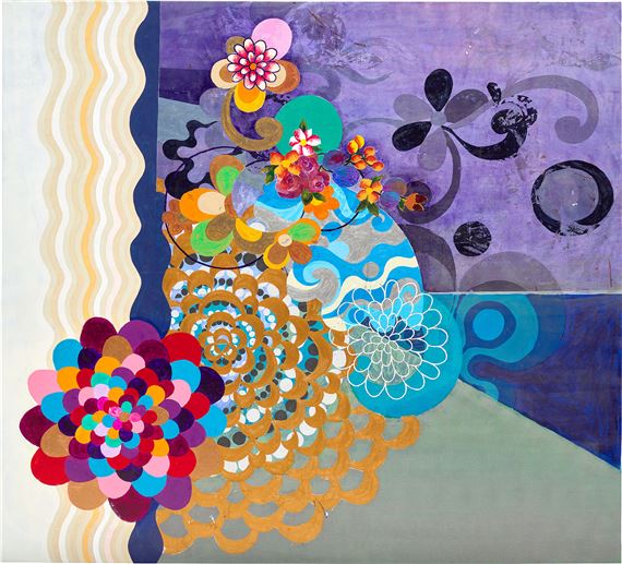 Mares do Sul by Beatriz Milhazes, Painted in 2001