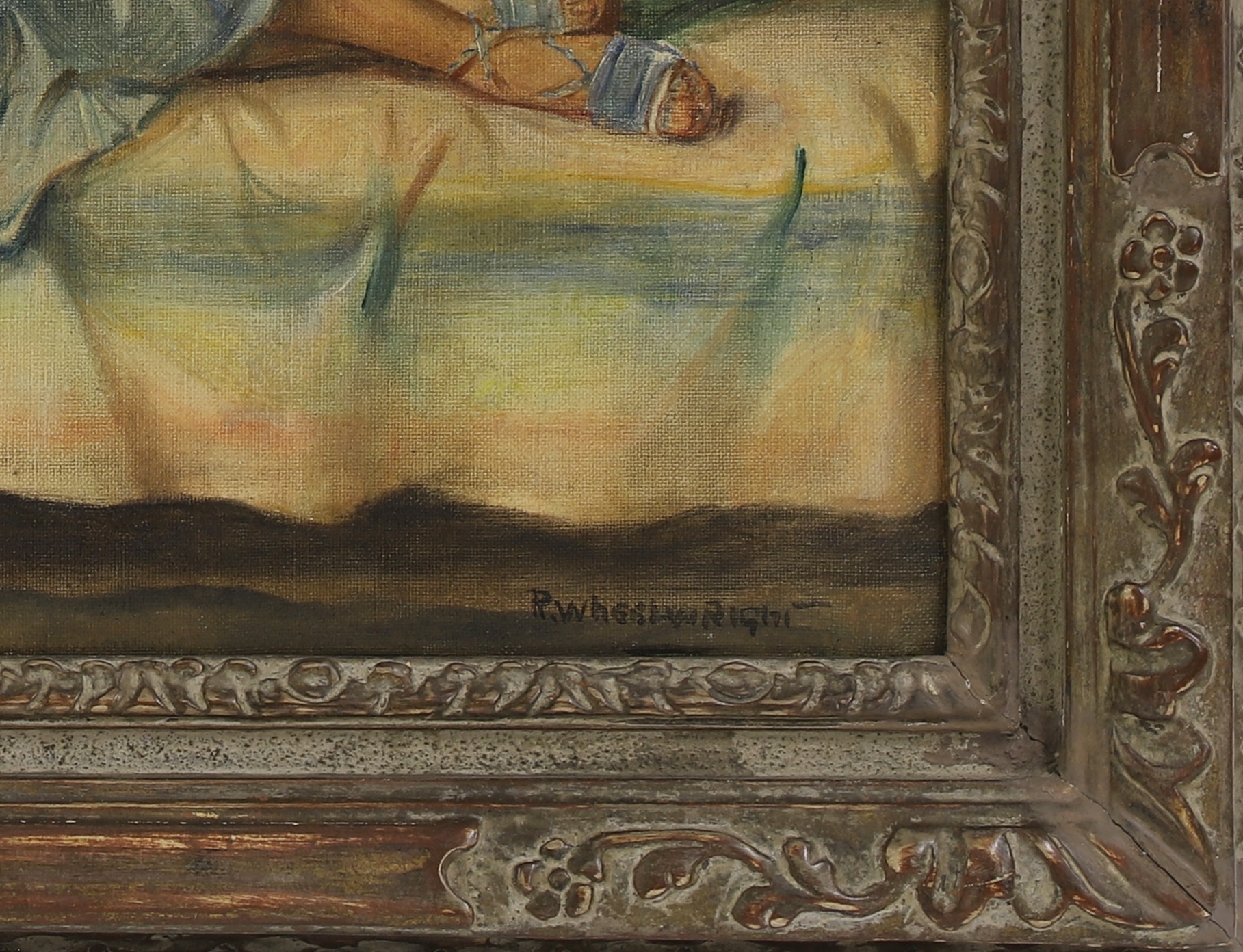 Roland Wheelwright | A young lady reading (1870) | MutualArt