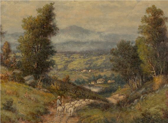 Herman Rohde | Pastoral Scene | MutualArt