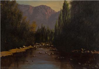 FOOT OF THE MOUNTAIN PASS, GEORGE - Johan Greeff