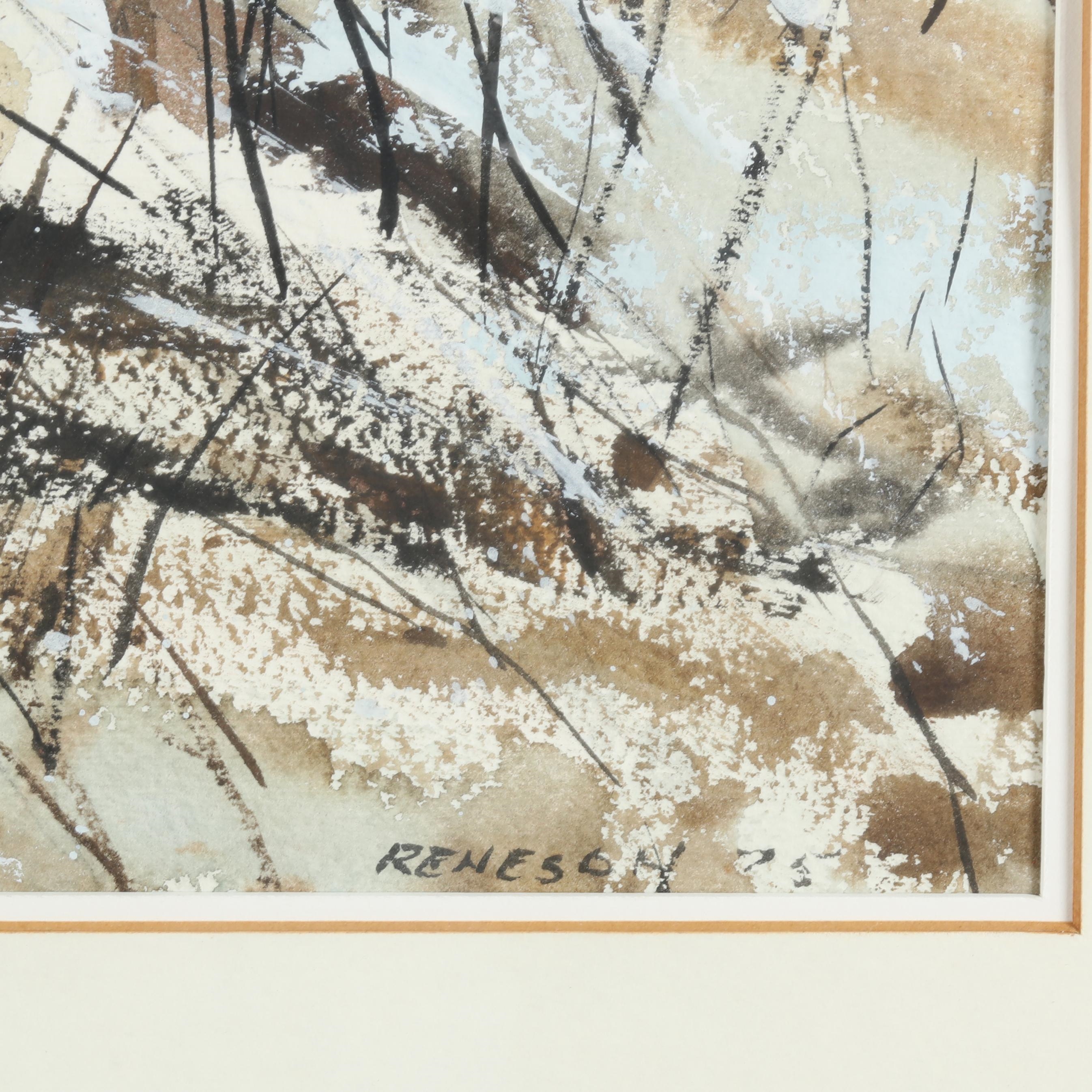 Chet Reneson | December Duck Hunting (1975) | MutualArt