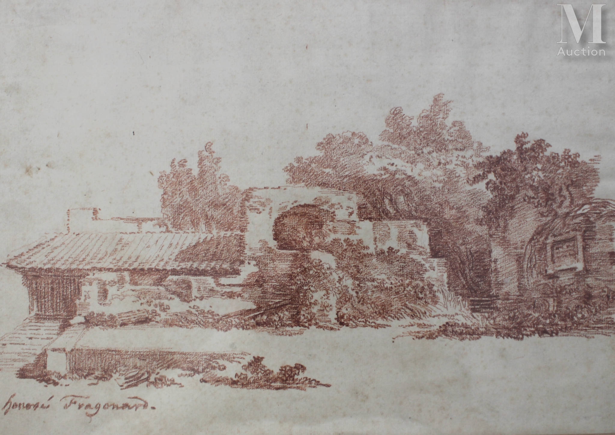 Jean-Honoré Fragonard and the Abbé de Saint-Non in Italy