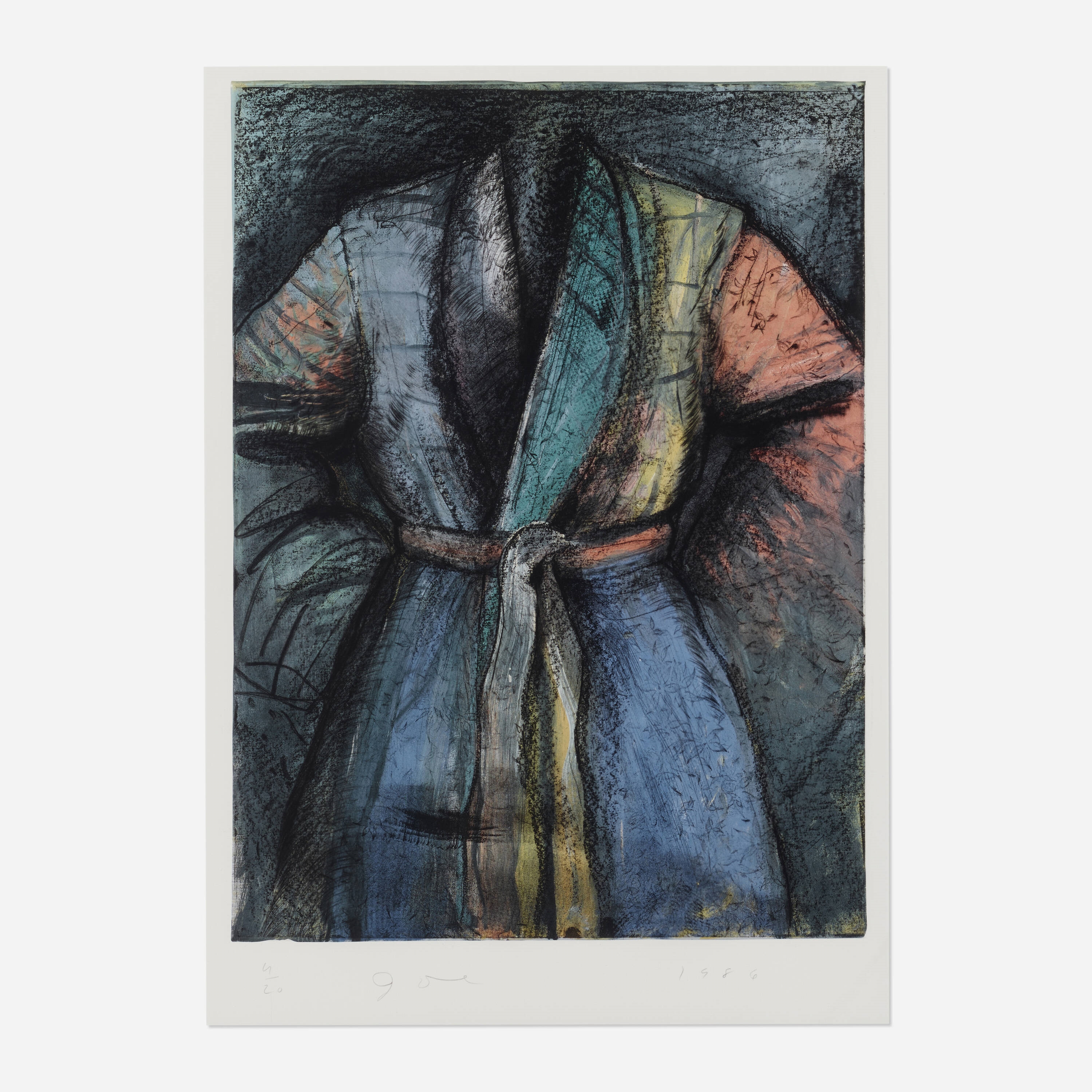 Jim Dine | Robe in France (1986) | MutualArt