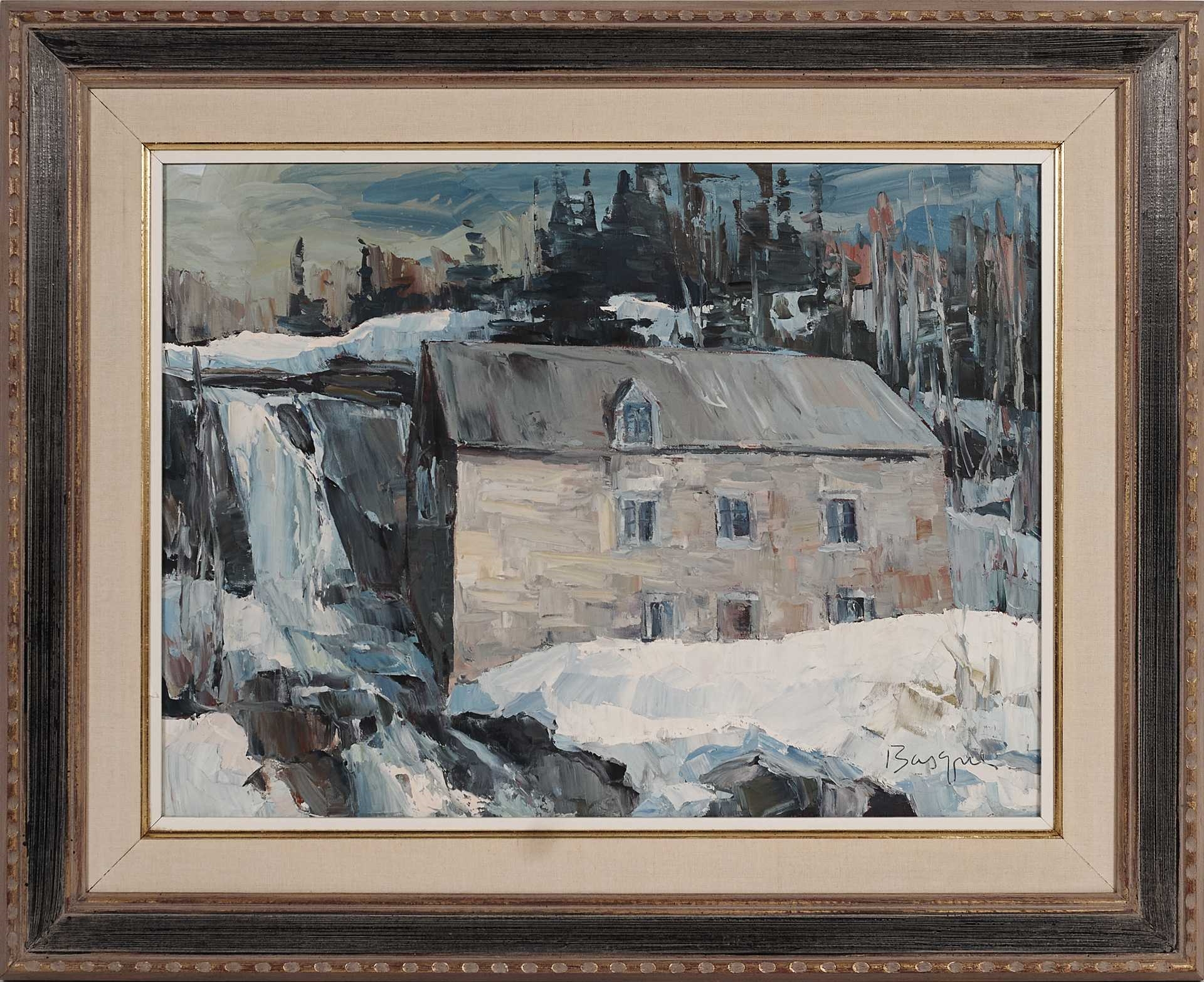 Léonard Parent Basque Maison en pierre MutualArt